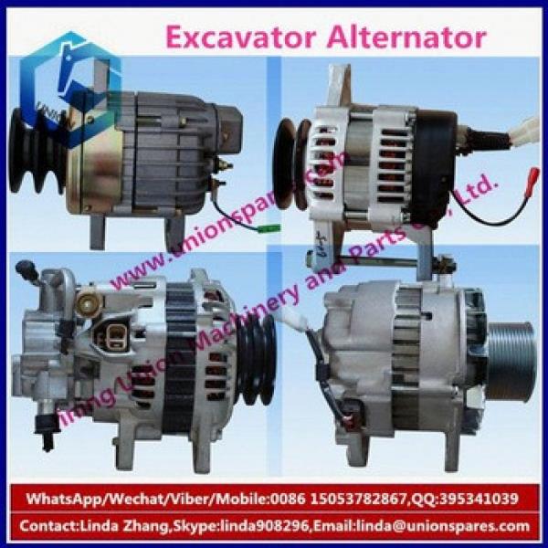 Factory price PC200-7 excavator alternator 24V 60A engine generator #5 image