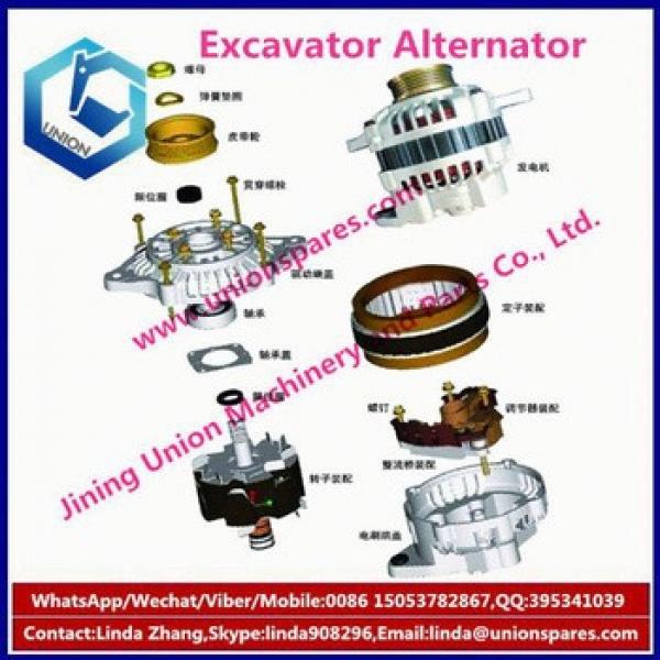 Factory price EX200-1 excavator alternator 24V 25V engine generator 1-81200-365-2 0-33000-6000 #5 image