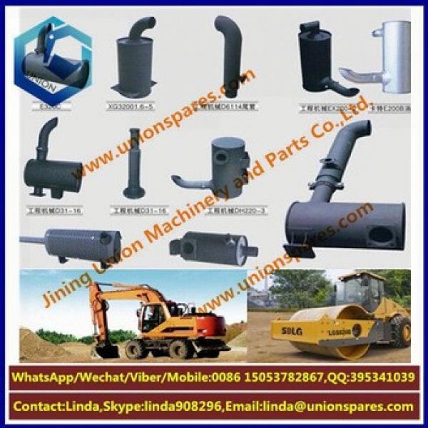 Factory price E70B Exhaust muffler Excavator muffler Construction Machinery Parts Silencer #5 image