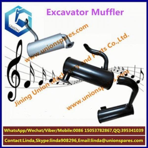 Factory price EX200-5 Exhaust muffler Excavator muffler Construction Machinery Parts Silencer #5 image