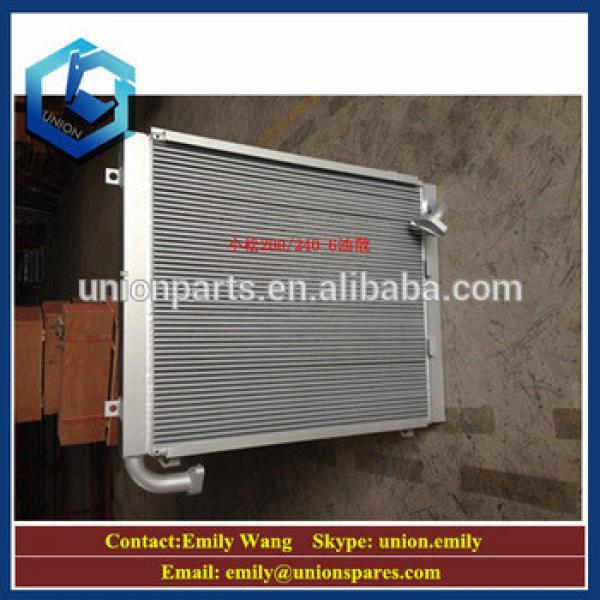 High quality hydraulic oil cooler for excavator PC 210-6 20y-03-k1220 #5 image